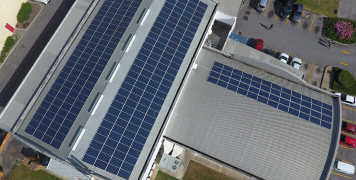 Panneau Photovoltaïque près de Mâcon dans l'Ain