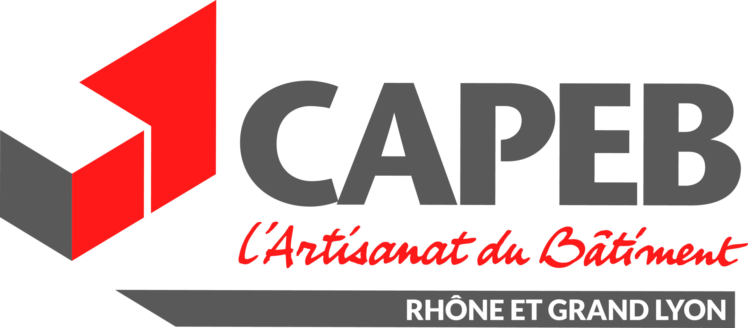 logo de la Capeb Rhône et Grand Lyon, l'Artisanat du Bâtiment